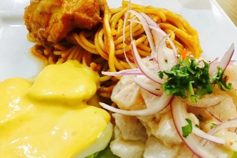 plato de ceviche combinado